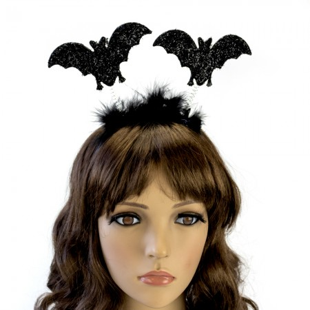 Обідок карнавальний Кажан на геловін, фото 1