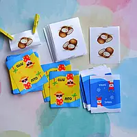 Сатинові сублімаційні бирки з повнокольоровим друком