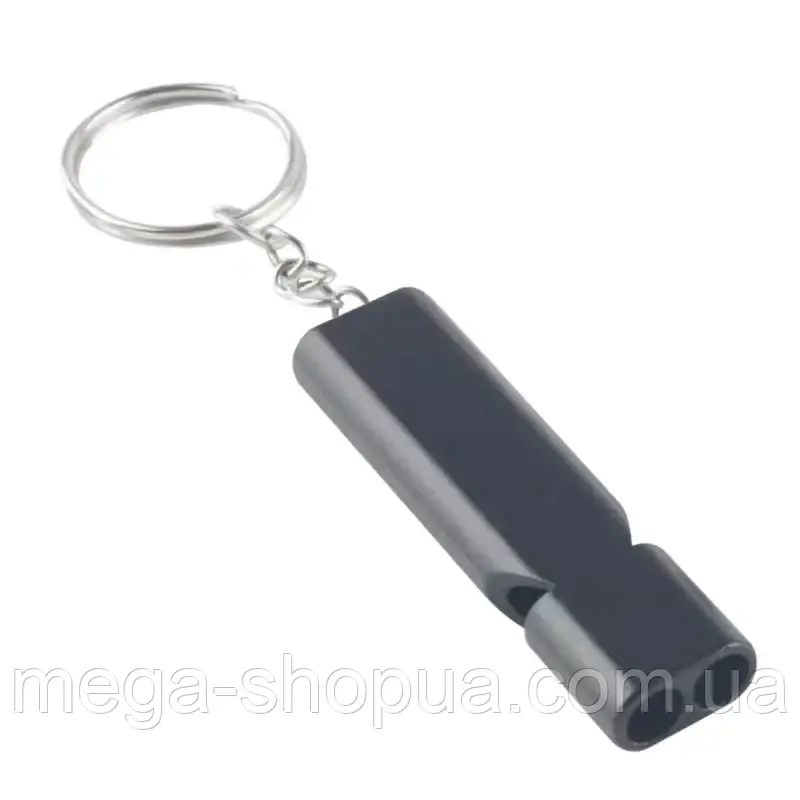 Гучний металевий свисток-брелок для ключів, рятувальний алюмінієвий свисток для спорту, футболу DH3-7