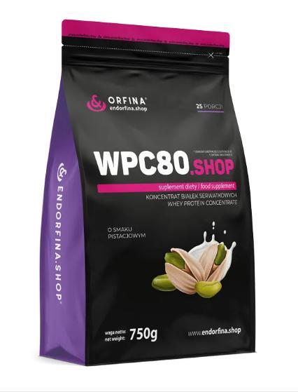 Протеїн Оrfina Whey Protein Concentrate WPC80 750 грам Смак :Фісташки, фото 1