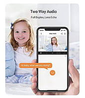 EZVIZ WiFi камера 360° для дому, нагляд за дітьми та тваринами, нічне бачення, керування з телефону