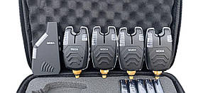 Набір сигналізаторів клювання Weida FA210 4+1 пейджер - набір коропових сигналізаторів 4+1