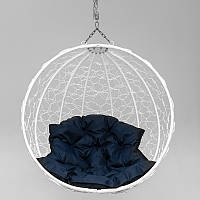 Підвісне крісло-кокон "Gloria" без стійки білий до 150 кг.