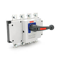 Ручний вимикач/роз'єднувач/рубильник CHINT NH40-400/4P, 380V, 400A, стандартна рукоятка