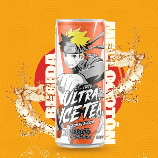 Холодний чай Ultra Ice Tea Naruto Peach 330 мл, фото 4