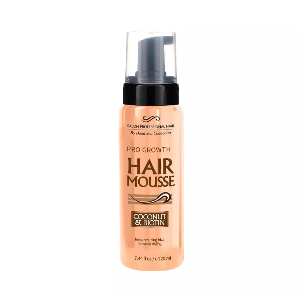 Професійний мус для волосся Dead Sea Collection з кокосом та біотином 220 мл, фото 1