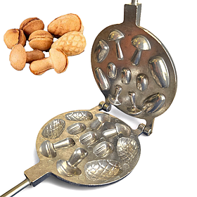 Форма алюмінієва для випікання печива "Асорті" з дерев'яними ручками