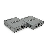 Одноканальний активний подовжувач HDMI сигналу кабелем UTP. Дальність передачі: до 120 метрів, cat5e/cat6e підтримка 4K60HZ