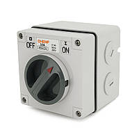 Перемикач ON/OFF Chenf, 250V/10A, IP66, Box