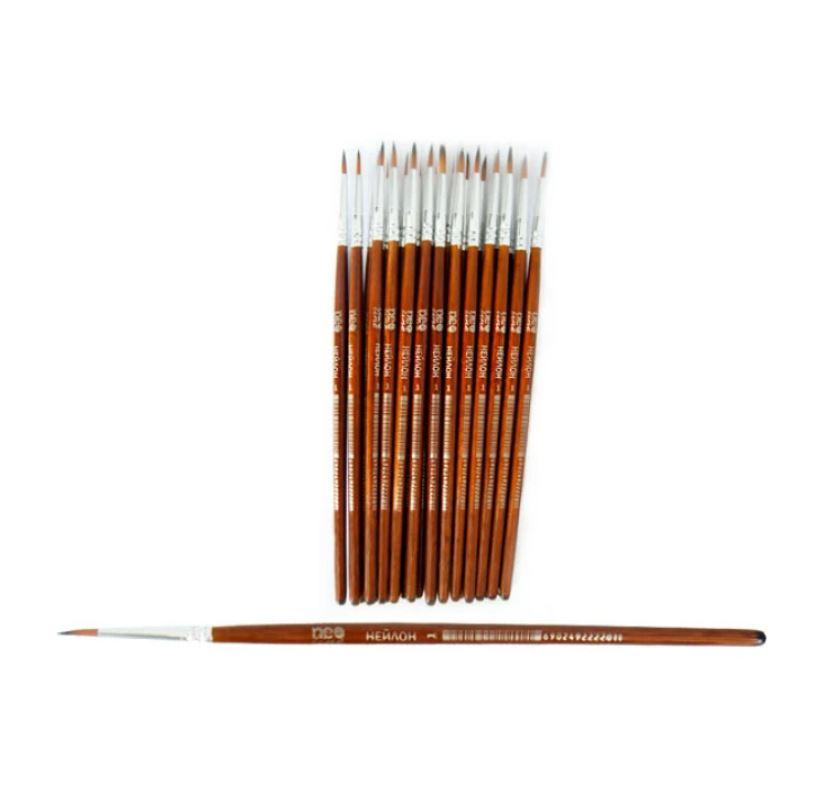 Пензлик для малювання художній круглий нейлон «Neo Line» №1 /2201, фото 1