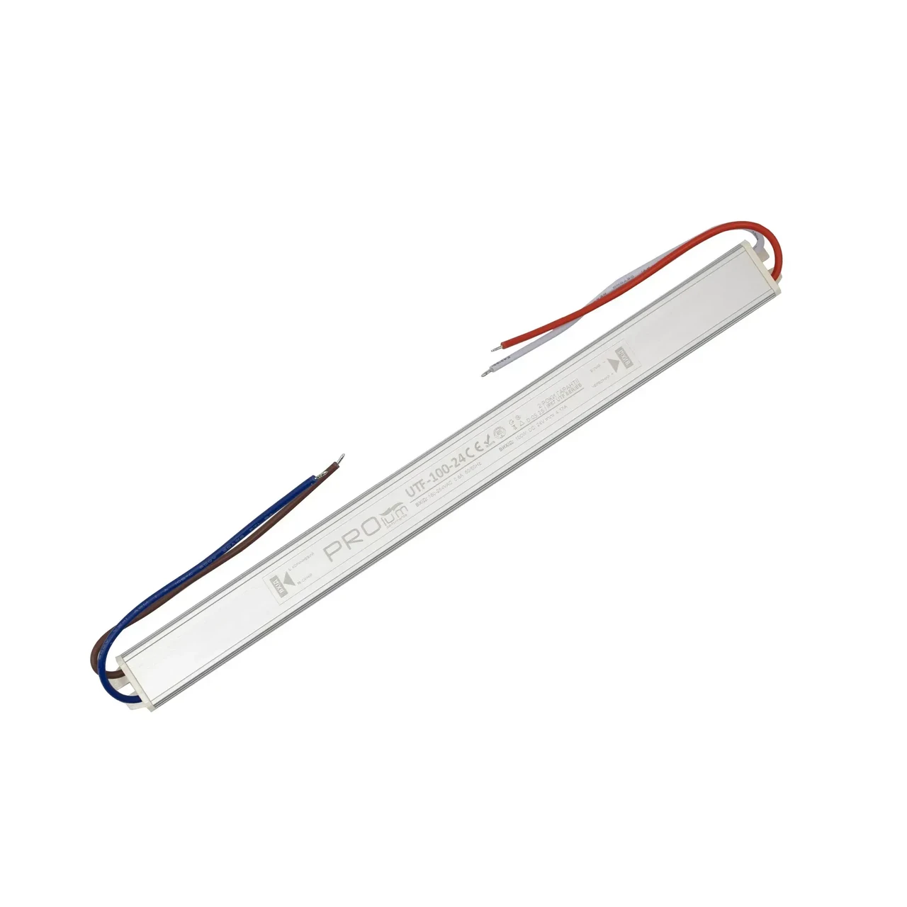 Блок живлення ультратонкий 24 вольт 100Вт захист IP67  Series "UTF" PROLUM 2530067о