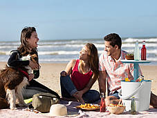 Стіл - бар пластиковий Keter Go Bar, кремовий, фото 3