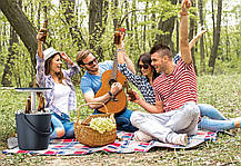 Стіл - бар пластиковий Keter Go Bar, сірий, фото 4