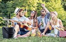 Стіл - бар пластиковий Keter Go Bar, сірий, фото 5