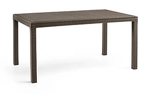 Стіл для саду пластиковий BICA Houston, коричневий