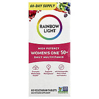 Rainbow Light, Для жінок віком від 50 років, мультивітаміни для щоденного приймання, висока ефективність, 60 в оригінал