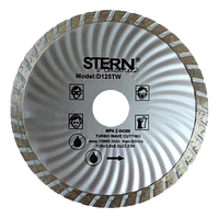 Диск алмазний, 230мм, турбохвиля, "Stern"