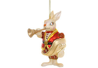  Що символізує ялинкова прикраса у формі зайчика?  