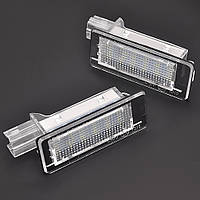 Подсветка номера Led Renault Scenic, Laguna, Zoe Dacia Duster, Logan