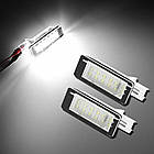 Підсвітка номера Led Renault Scenic, Laguna, Zoe Dacia Duster, Logan, фото 8