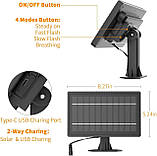 Вуличні сонячні гірлянди Yuucio, 100 футів G40, гірлянда з 50+2 лампами лампочками, що не б'ються, водонепроникний внутрішній, фото 2