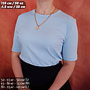 Жіноча позолочена срібний цепочка Бісмарк з підвіскою Богородиця освячена 50 см, фото 2