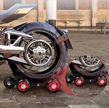 Маневрена платформа для мотоцикла, мопеда з високовуглецевої сталі