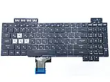 Клавіатура для ASUS FX505, FX505G, FX505D, FX505GD, FX505GE, FX505GM, FX505DY, FX505DV (RU Black без рамки з RGB підсвічуванням), фото 3