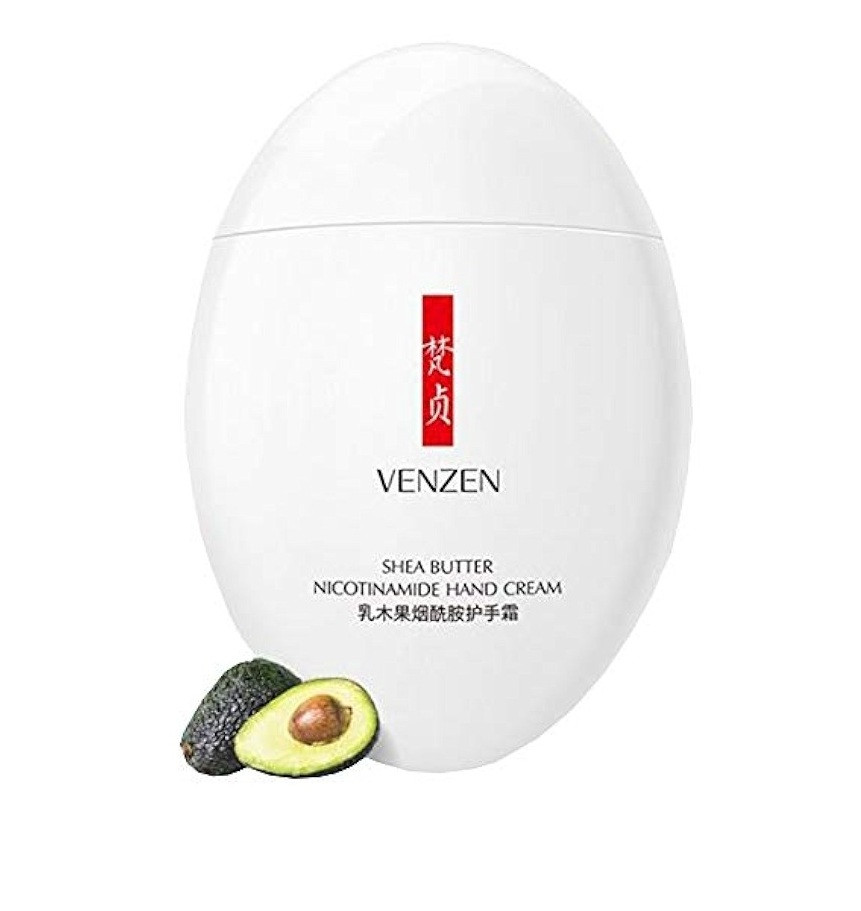 Крем для рук Venzen Shea Butter Nicotinamide Hand Cream з живленням, від пігментації та для зміцнення нігтів 60 G, фото 1