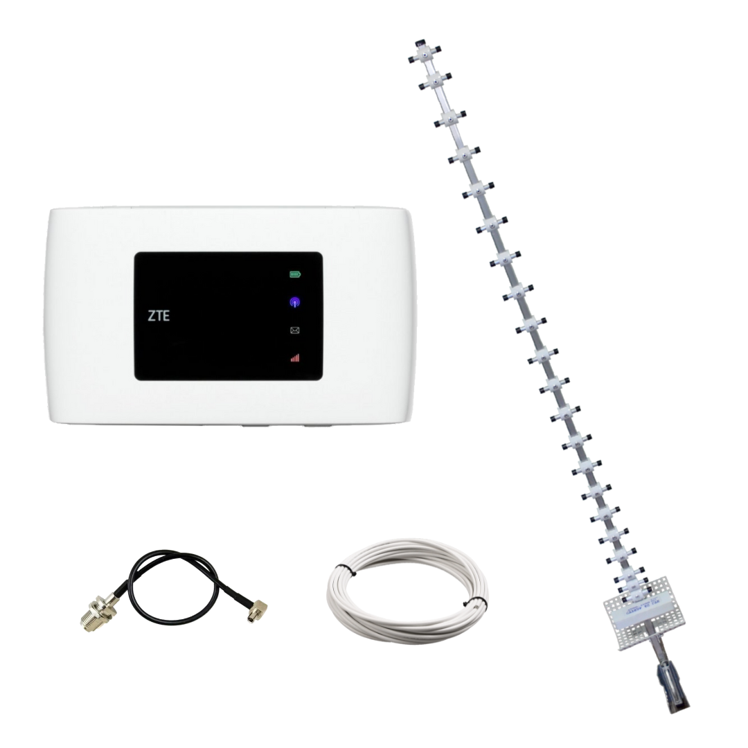 3G/4G антенний інтернет комплект ZTE MF920 + антена Стріла Energy 20 Дб ( 1700-2700 МГц)