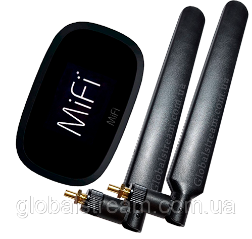 4G 3G WiFi роутер Novatel Verizon MiFi 8000L(8800) Cat.18 до 1.2 Гб/сек (4400mAh)(KS,VD,Life) с 2 ант. 12dbi