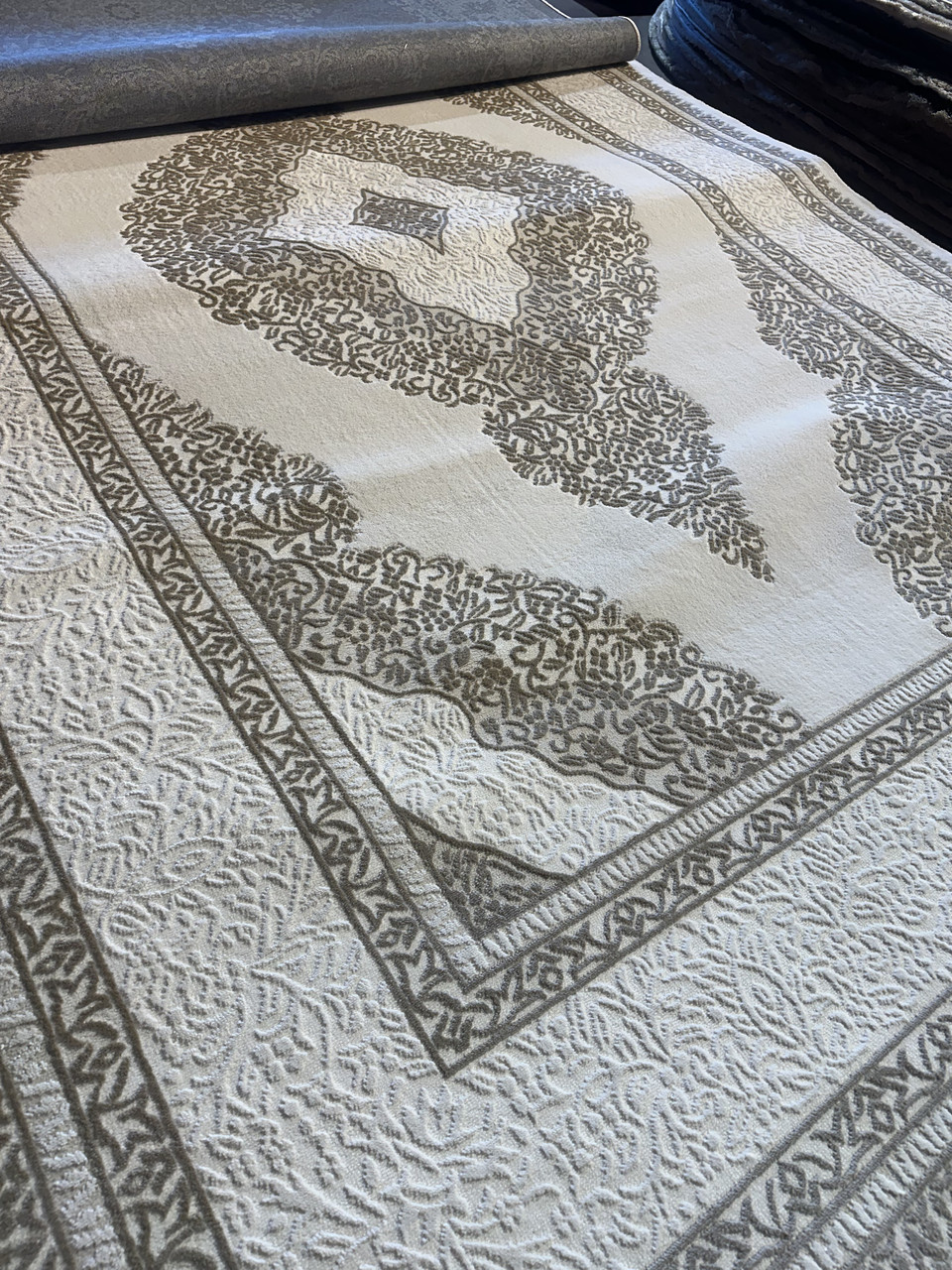 Сучасний килим Mira 51415 vizon cream, фото 1
