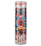 Олівець круглий "YES" /280615/ HB з гумкою, Marvel.Spiderman, фото 2