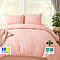 Комплект постільної білизни євро Tropical Dream IDEIA, у подарунковому пакованні пудра, фото 5