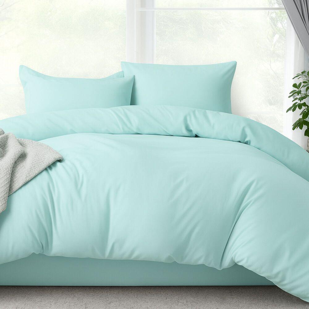 Комплект постільної білизни євро Tropical Dream IDEIA, у подарунковому пакованні м'ята, фото 1