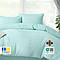 Комплект постільної білизни євро Tropical Dream IDEIA, у подарунковому пакованні м'ята, фото 5