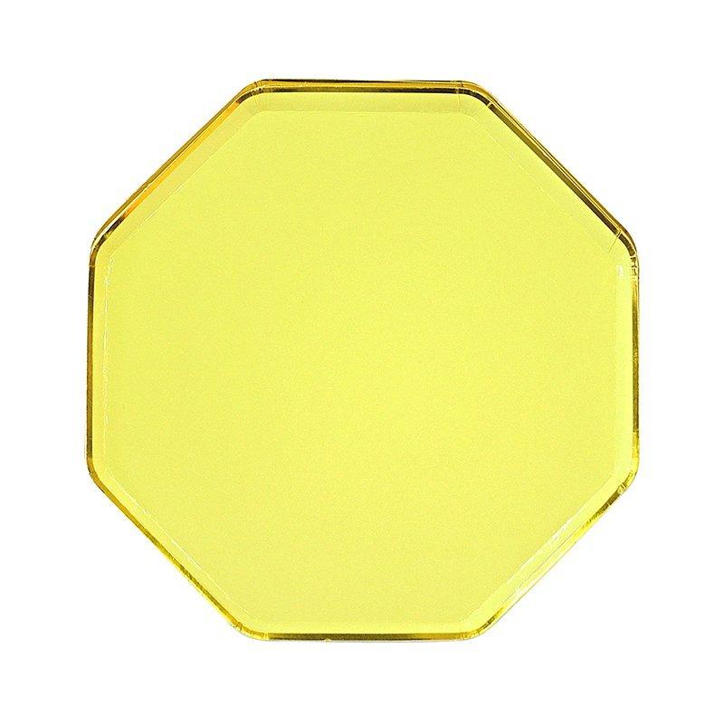 Тарілки ніжно жовті 18 см