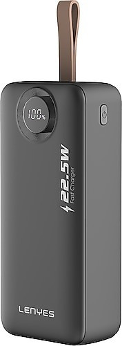 Power Bank LENYES PX487D зовнішній акумулятор 40000 мА·год портативний, фото 1