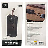 Power Bank LENYES PX387D зовнішній акумулятор 30000 мА·год компактний, фото 5