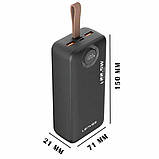 Power Bank LENYES PX387D зовнішній акумулятор 30000 мА·год компактний, фото 2