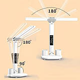 Світлодіодна лампа AND HA-140 настільна акумуляторна з органайзером, фото 7