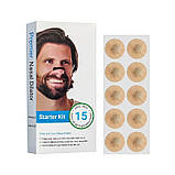 Розширювач носовий магнітний силіконовий проти храпа Nasal Dilator чорний 15 пар, фото 6