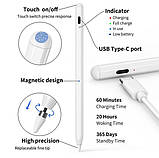 Стилус магнітний універсальний 3 в 1 для IOS і Android, фото 4