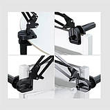 Тримач настільний для телефонів 3,5-10,6 дюймів із поворотом 360° Cantilever Support, фото 5