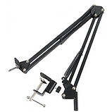 Тримач настільний для телефонів 3,5-10,6 дюймів із поворотом 360° Cantilever Support, фото 3