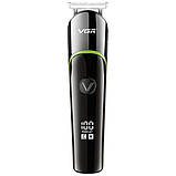 Машинка для стриження волосся з насадками VGR V-291, фото 2