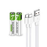 Батарейки AAA Smartools комплект 2 шт з USB Type-C 1.5 В 750 мВт, фото 7