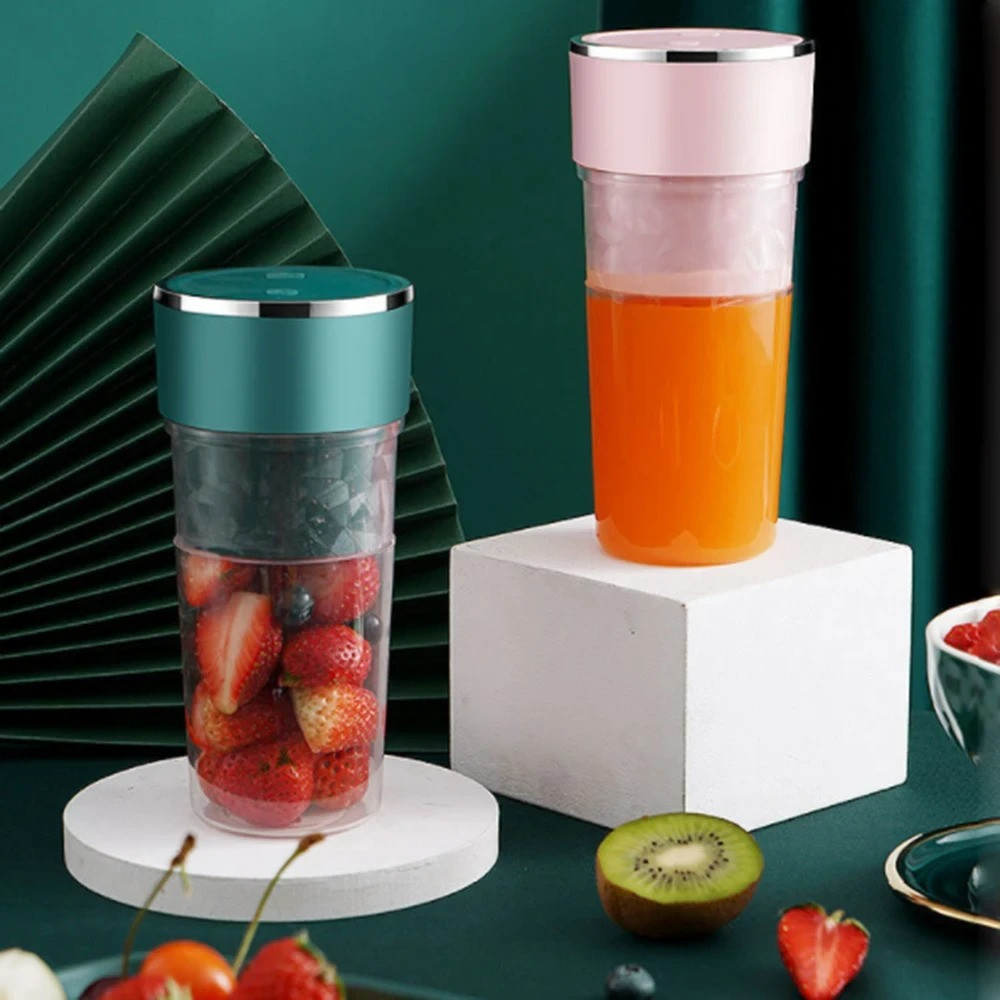 Соковичавниця та блендер портативні електричні для свіжовичавлених соків, фото 1