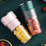 Соковичавниця та блендер портативні електричні для свіжовичавлених соків, фото 6