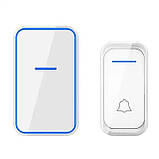 Дзвінки бездротові комплекти з приймачем і 38 мелодіями WDB-02-2 чорний, фото 3